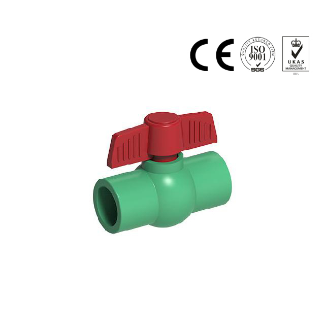 Wholesale 20mm-63mm PPR green round ball valve plastic pipe fittings