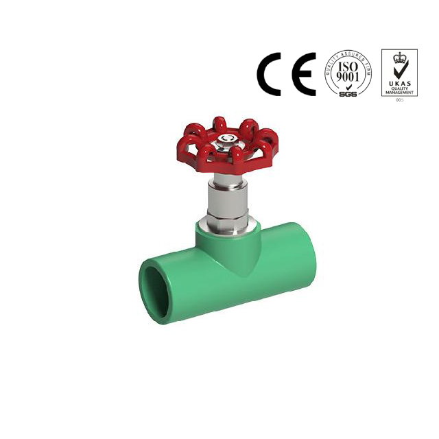 20mm-110mm customized high pressure PPR stop valve stopcock pipe fittings