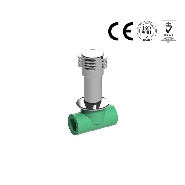 Quick opening 20mm-32mm green PPR heavy stop valve fittings for agriculture