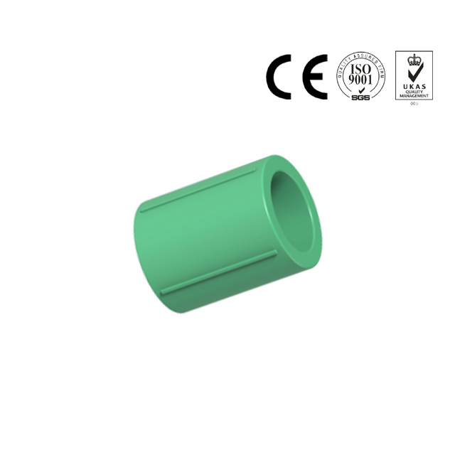 Wholesale customized green PPR reducing coupling/reducer garden pipe fittings