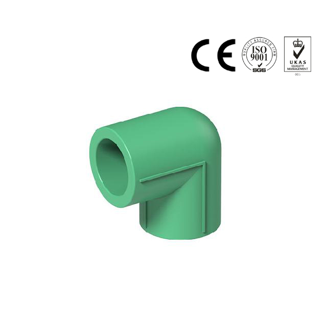 20mm-160mm Green PPR 90 Degree Joint Elbow Fittings