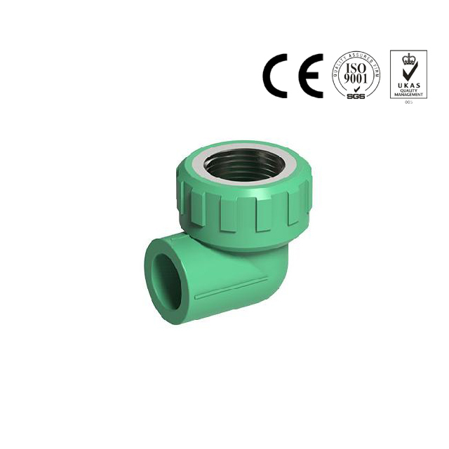 Customized Size Brass Thread Green Female Elbow Pipe Fitting