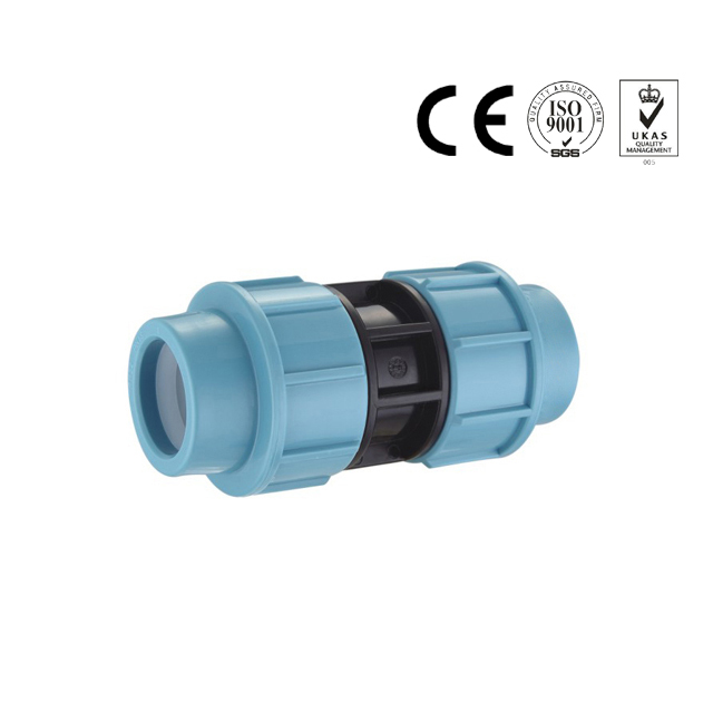 PP quick coupling agriculture compression pipe fittings