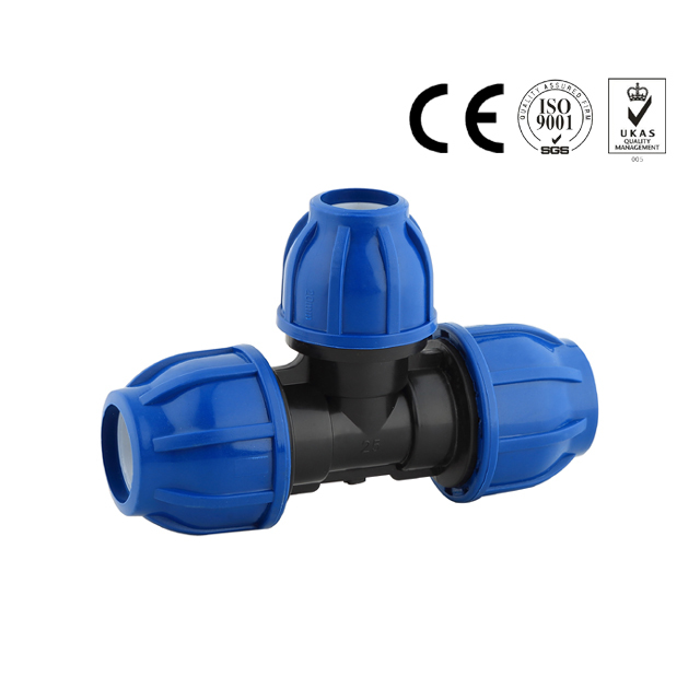 Good price hdpe pp reducing tee pipe fitting for water supply
